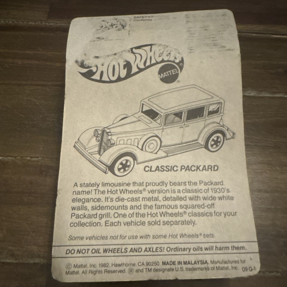 Vintage 1982 Hot Wheels The Hot Ones‎ Datsun 200SX #3255 New Rare Card Mattel - Picture 7 of 10